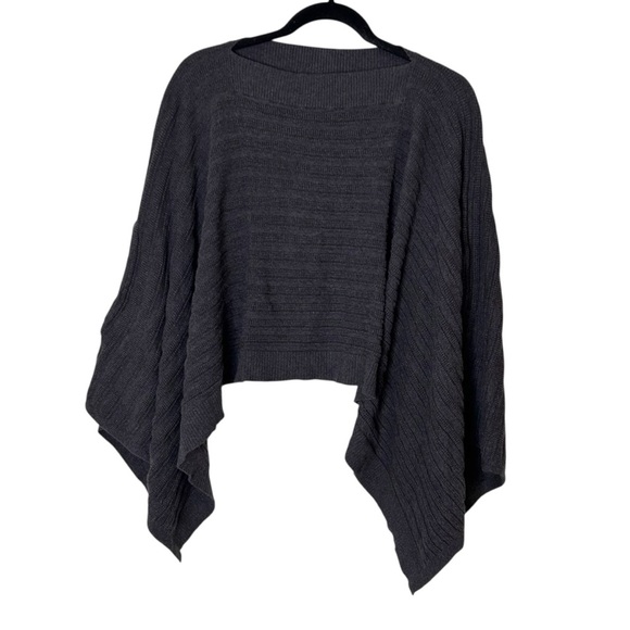 Lululemon Forward Flow Poncho- Heathered Black- One Size - Picture 2 of 12
